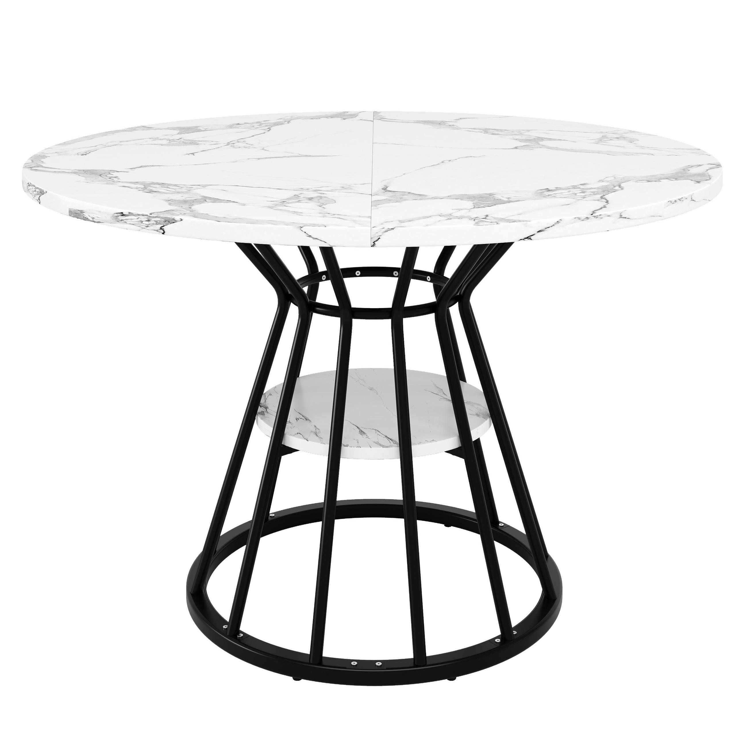 ESSTISCH Schwarz 100/100/76 cm - Schwarz, Holz (100/100/76cm) - PANGIVO