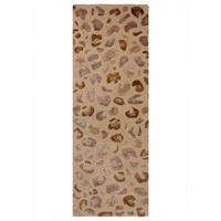 KURZFLORTEPPICH SABLE, mit Tier-Motiv, Natur, 80 x 230 cm - Beige, Textil (80/230cm) - KADIMA DESIGN