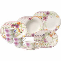 KOMBISERVICE Mariefleur Basic bunt 30er Set - Multicolor, Keramik (1/1/1cm) - Villeroy & Boch
