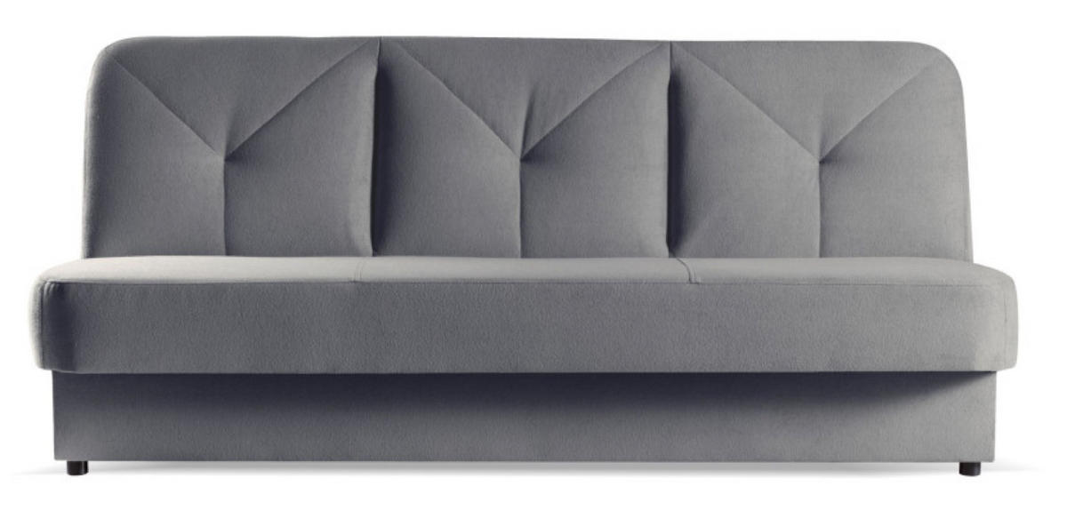 SOFA Grau ARDO Ohne Armlehnen - Grau, Textil (199/91/91cm) - Sepro Meble