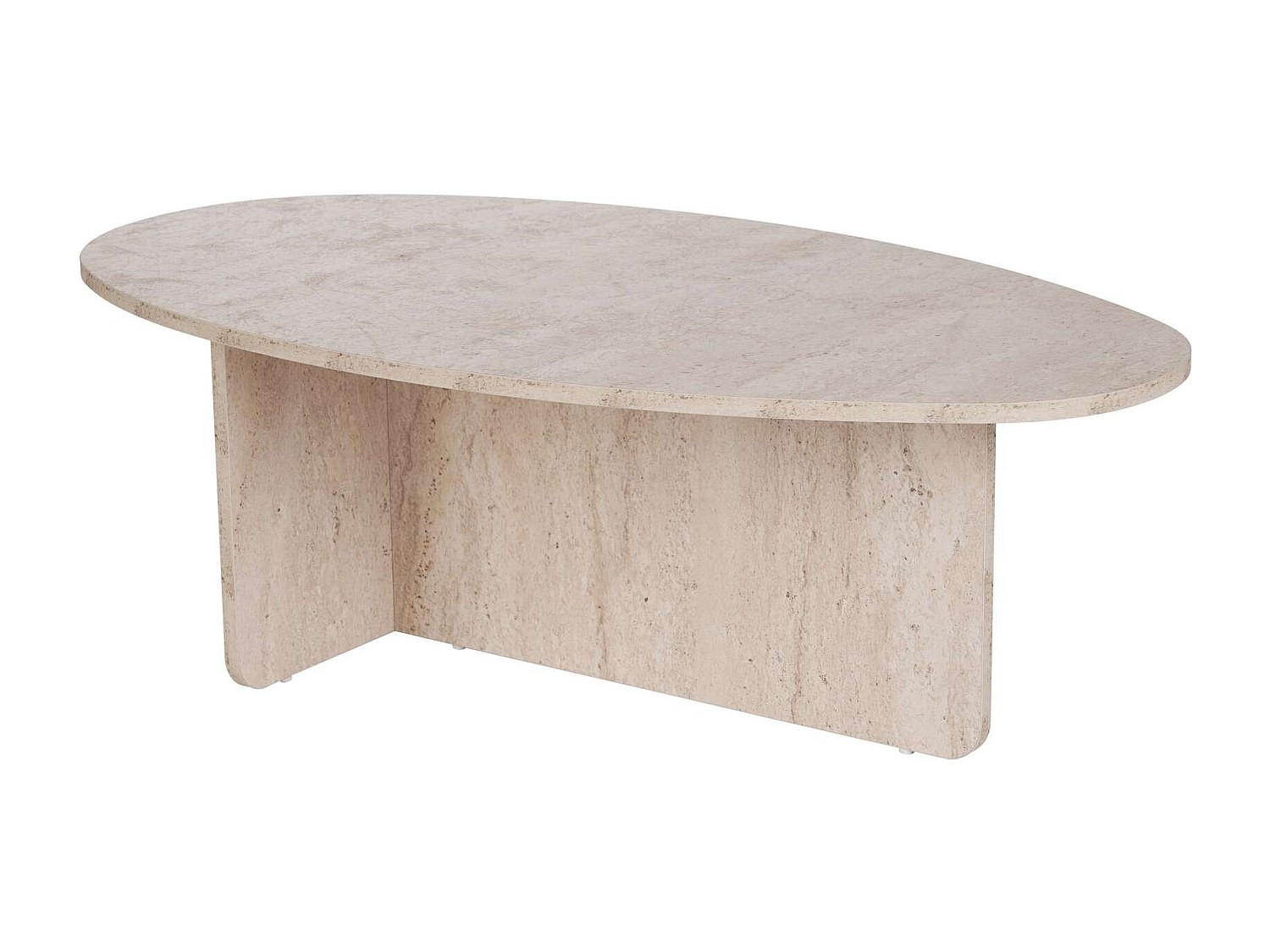 COUCHTISCH - 120 cm x 65 cm - holz - beige Isenora - Beige, Holz (65/120/40cm) - Vente-Unique