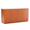 SIDEBOARD 160 cm, Ziegelrot - Orange, Holz (45/80/160cm) - Oviala
