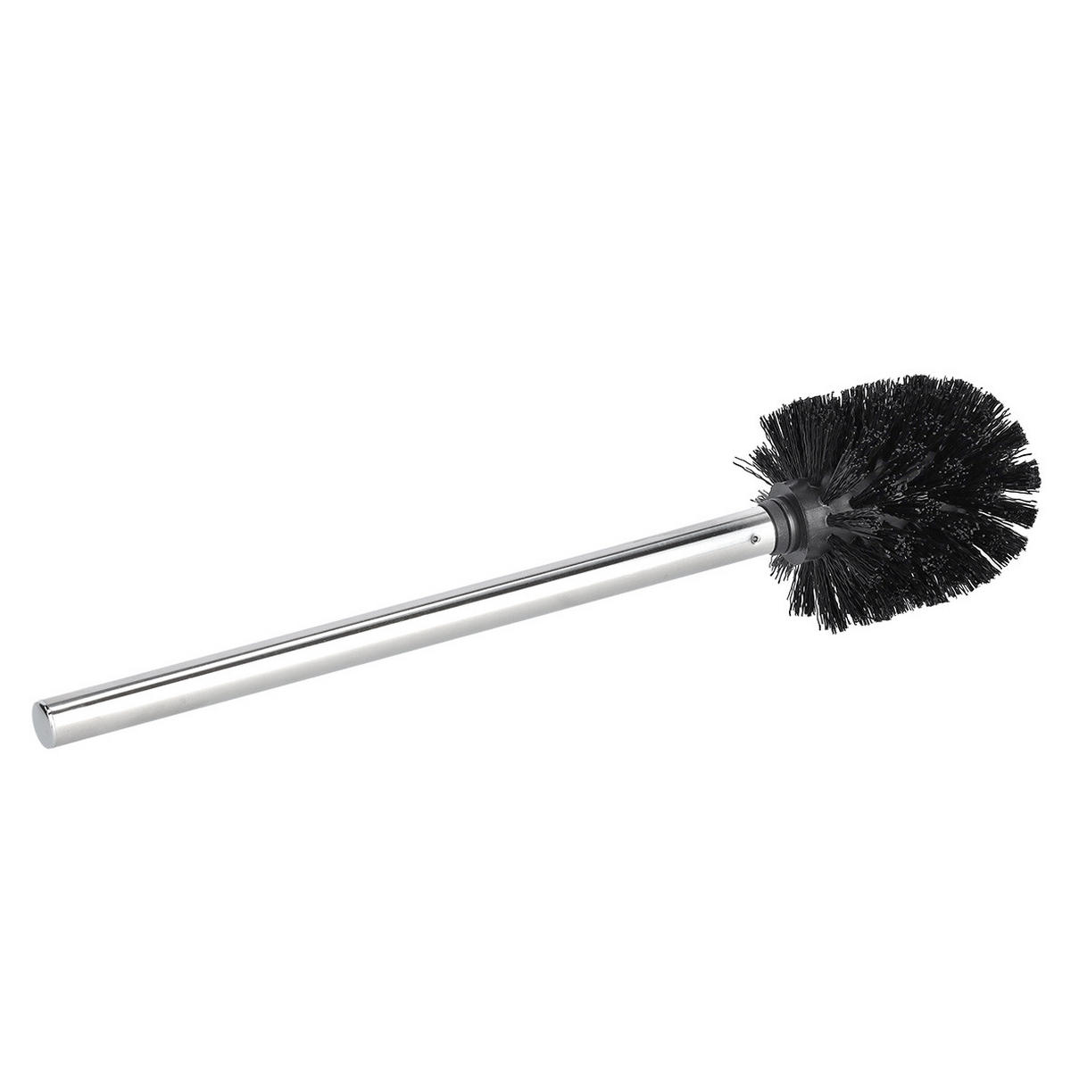 WC-BÜRSTE Schiefer-Optik - Schwarz - Schwarz, Stein (9.5/38.5/9.5cm) - Zeller Present
