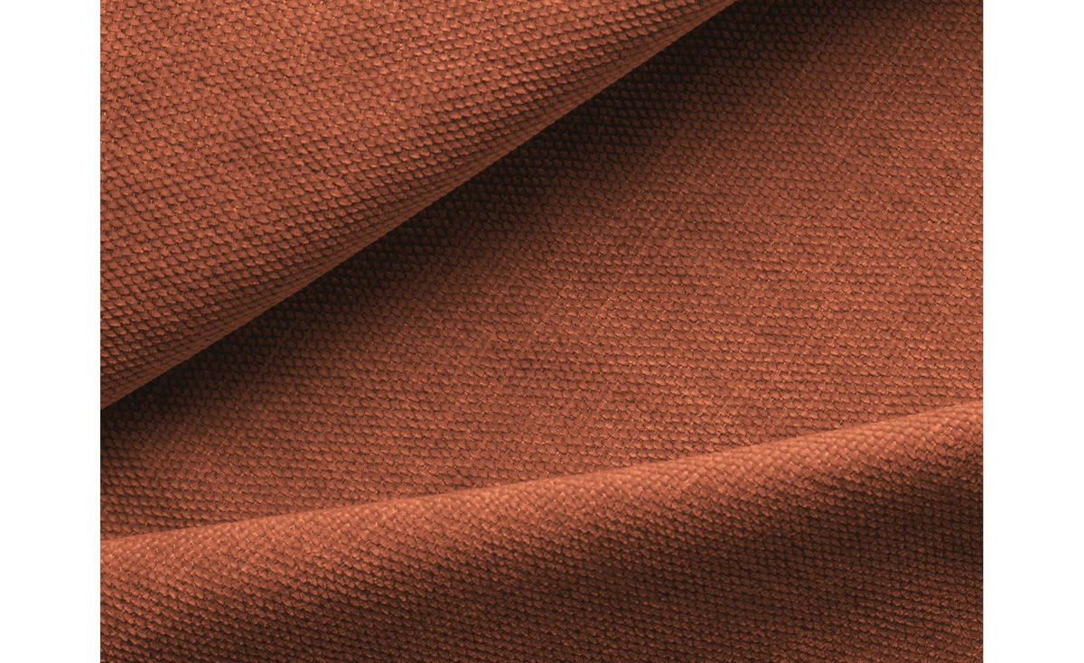 POLSTERBETT mit Bettkasten und Lattenrost 190x215 Orange - Terracotta/Schwarz, Kunststoff/Textil (140/200cm) - Makamii