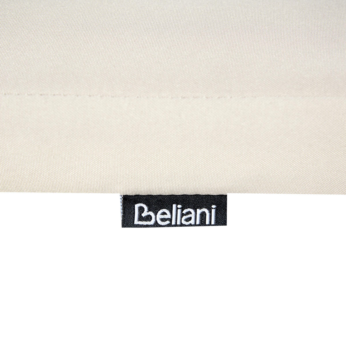 GARTENSTUHLKISSEN Taupe 46/46 cm Sassari Premium - Taupe, Textil (46/5/46cm) - Beliani