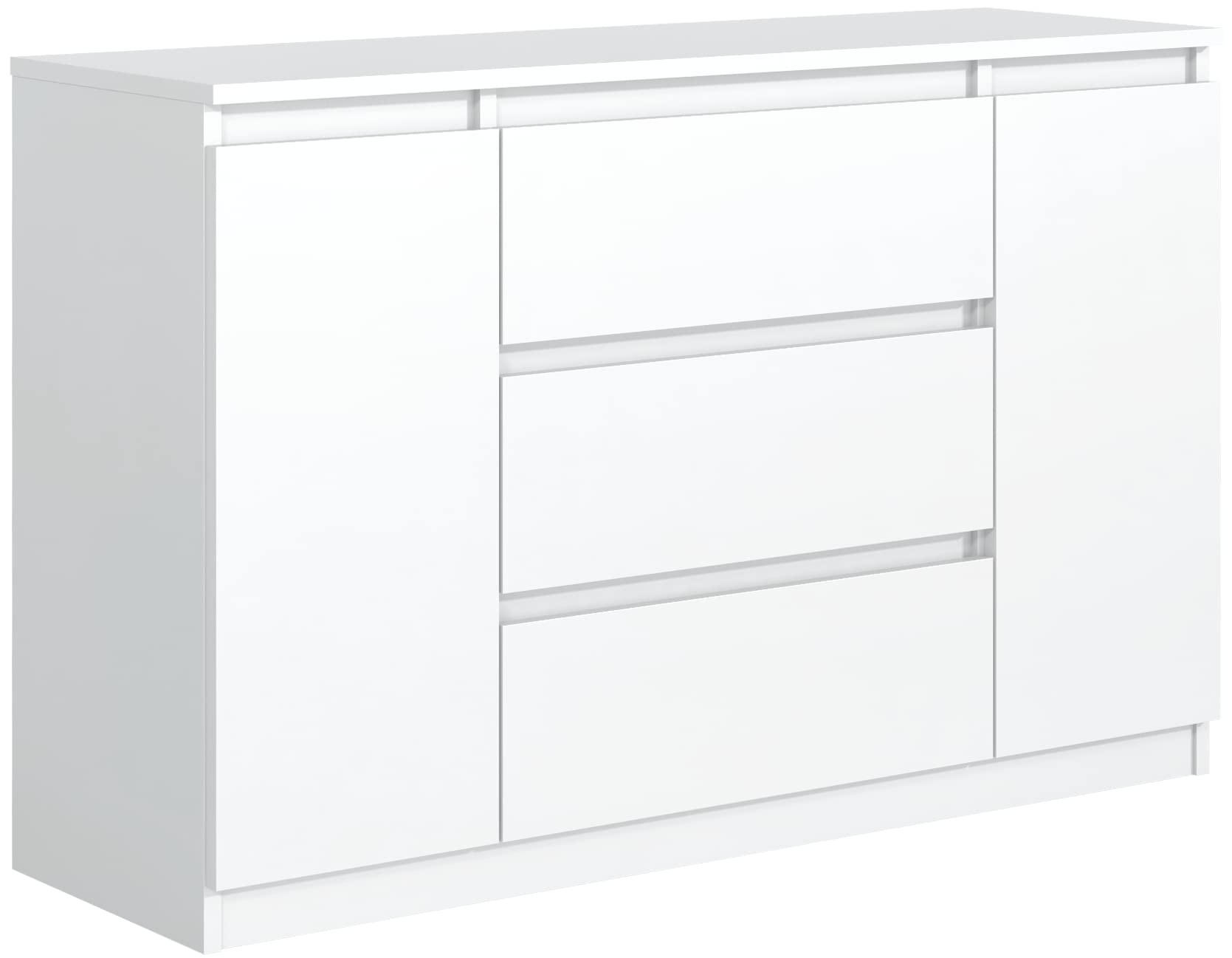 Mobelsta Kommode Weiß 120x78.5x39 cm