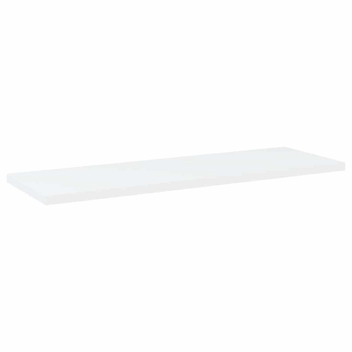 BÜCHERREGAL-BRETTER 4Er Set Weiss 60/20/1,5 Cm Holzwerkstoff - Weiß, Holzwerkstoff (20/1.5/60cm) - vidaXL