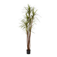 KUNSTBAUM Künstlicher Drachenbaum - Noa 180 cm - Multicolor, Kunststoff (180cm) - aplanta
