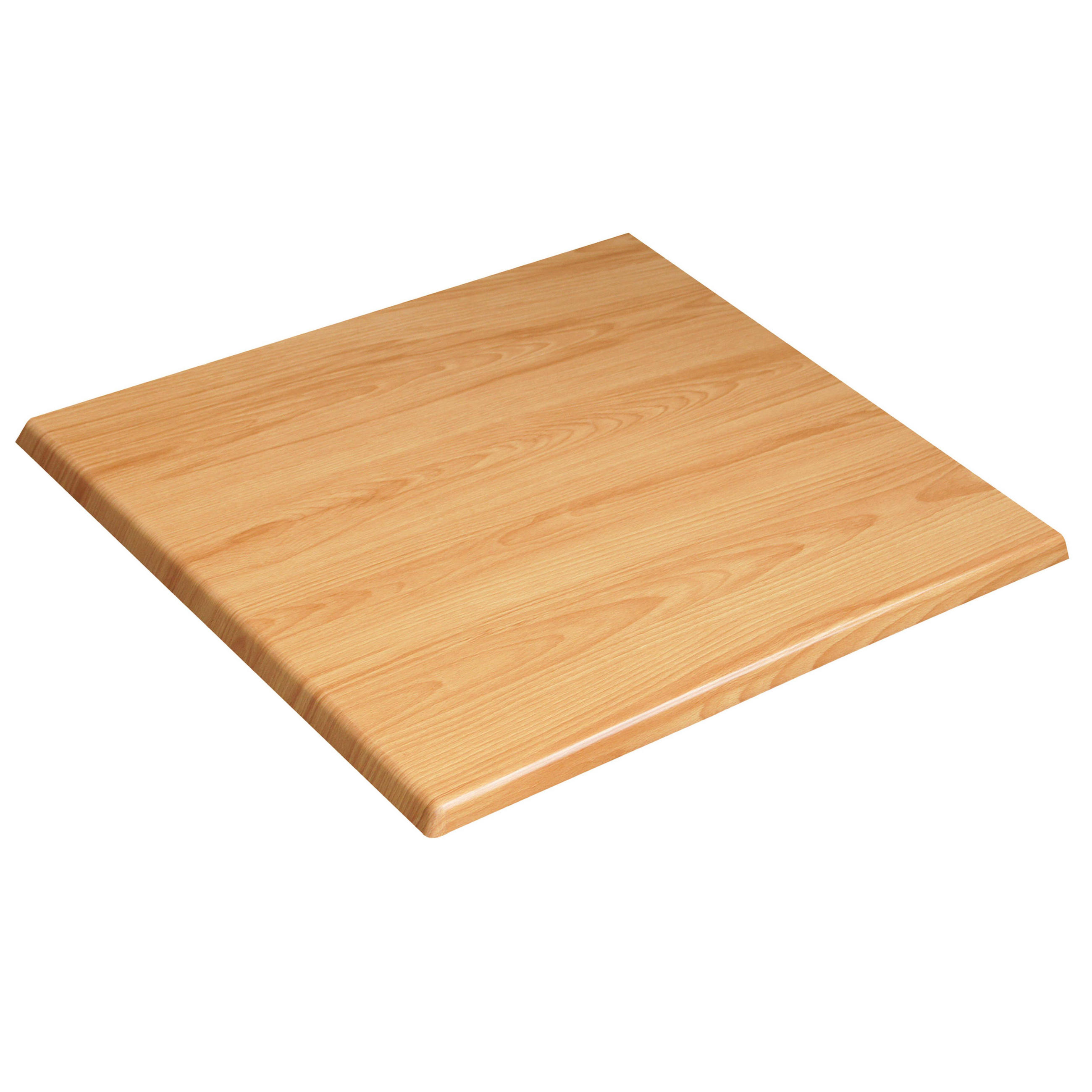 TISCHPLATTE quadratischer 60 cm, Hellholz - Hellbraun/Eichefarben, Holz (60/2/60cm) - Oviala