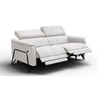 RELAXSOFA RODEN 3-Sitzer, creme - Creme, Holz/Textil (194/82/103cm) - Courtois Laville