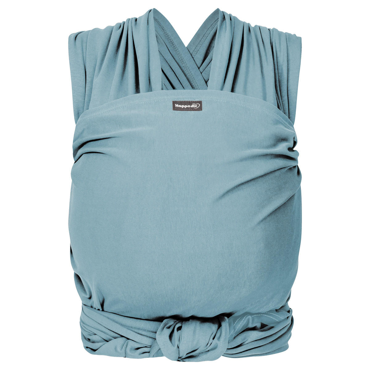 BABYTRAGETUCH Elastisches Tragetuch - Blau, Textil (50/0.1/460cm) - Hoppediz