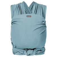 BABYTRAGETUCH Elastisches Tragetuch - Blau, Textil (50/0.1/460cm) - Hoppediz
