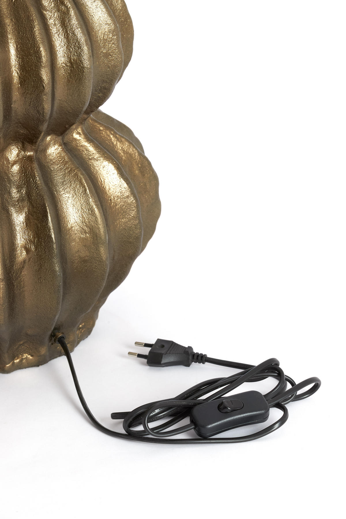 LAMPENSOCKEL Kelian Gold 32/30/38 cm - Goldfarben, Metall (32/30/38cm) - Light & Living