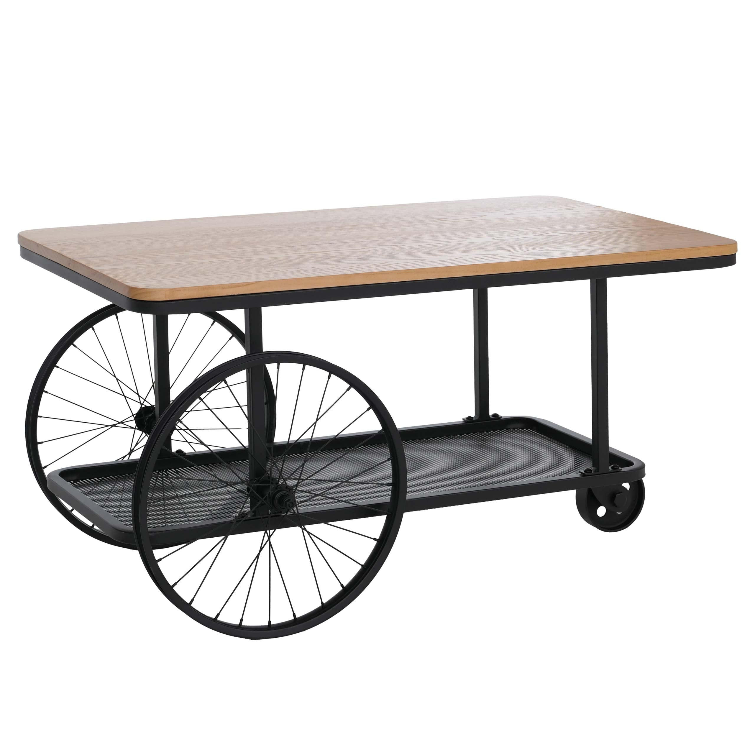 COUCHTISCH eckig Hellbraun - Hellbraun, Holz (60/100/54cm) - MCW