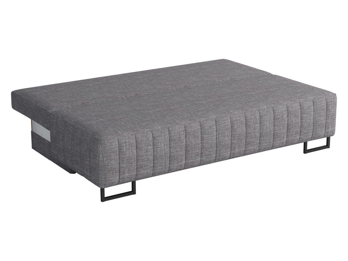 SCHLAFSOFA Laguna - Schwarz/Dunkelblau, Holz/Textil (200/90/90cm) - MIRJAN24