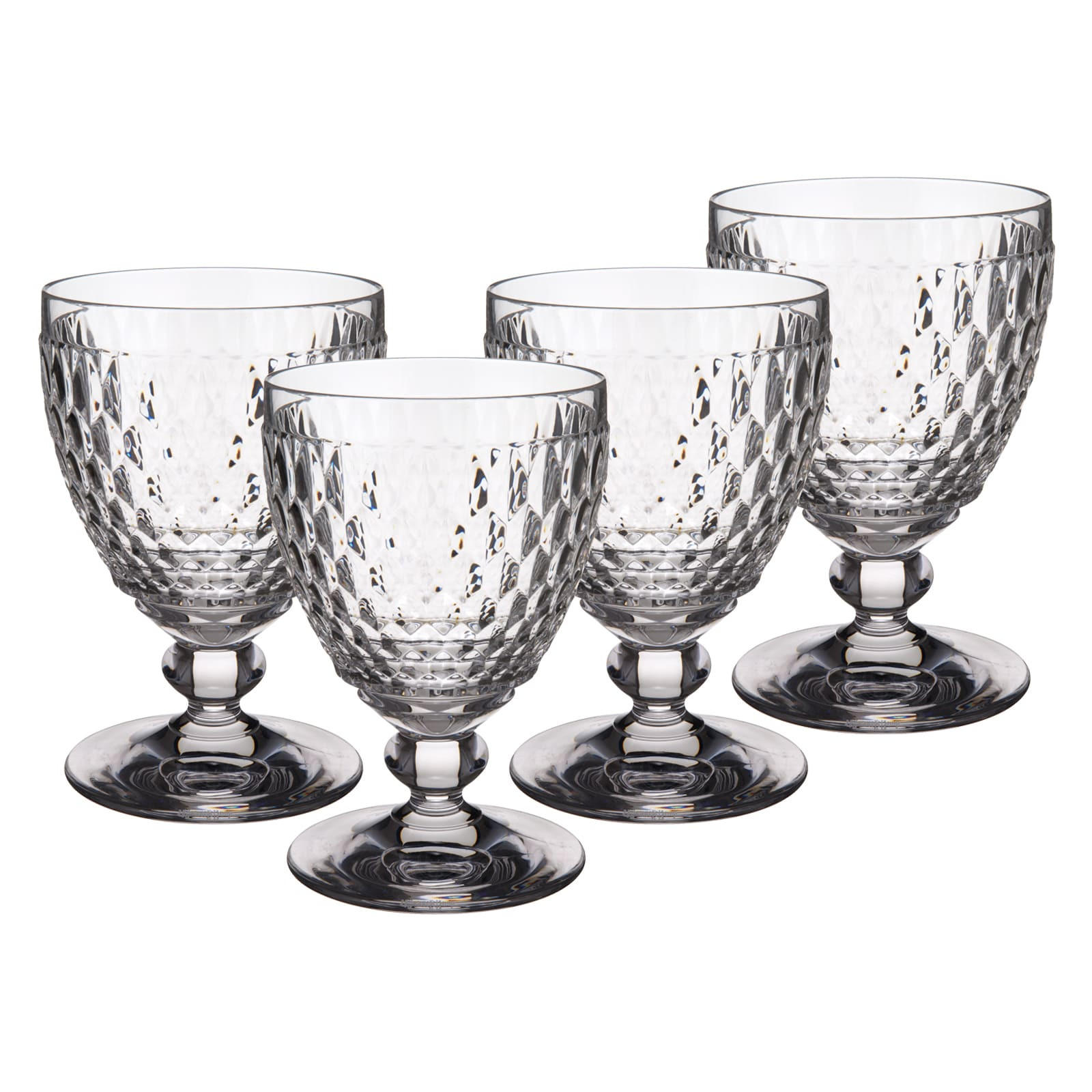 WASSERGLÄSER Boston transparent 400 ml 4er Set - Transparent, Glas (0.4L) - Villeroy & Boch