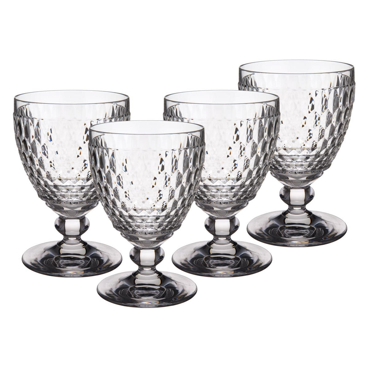 WASSERGLÄSER Boston transparent 400 ml 4er Set - Transparent, Glas (0.4L) - Villeroy & Boch