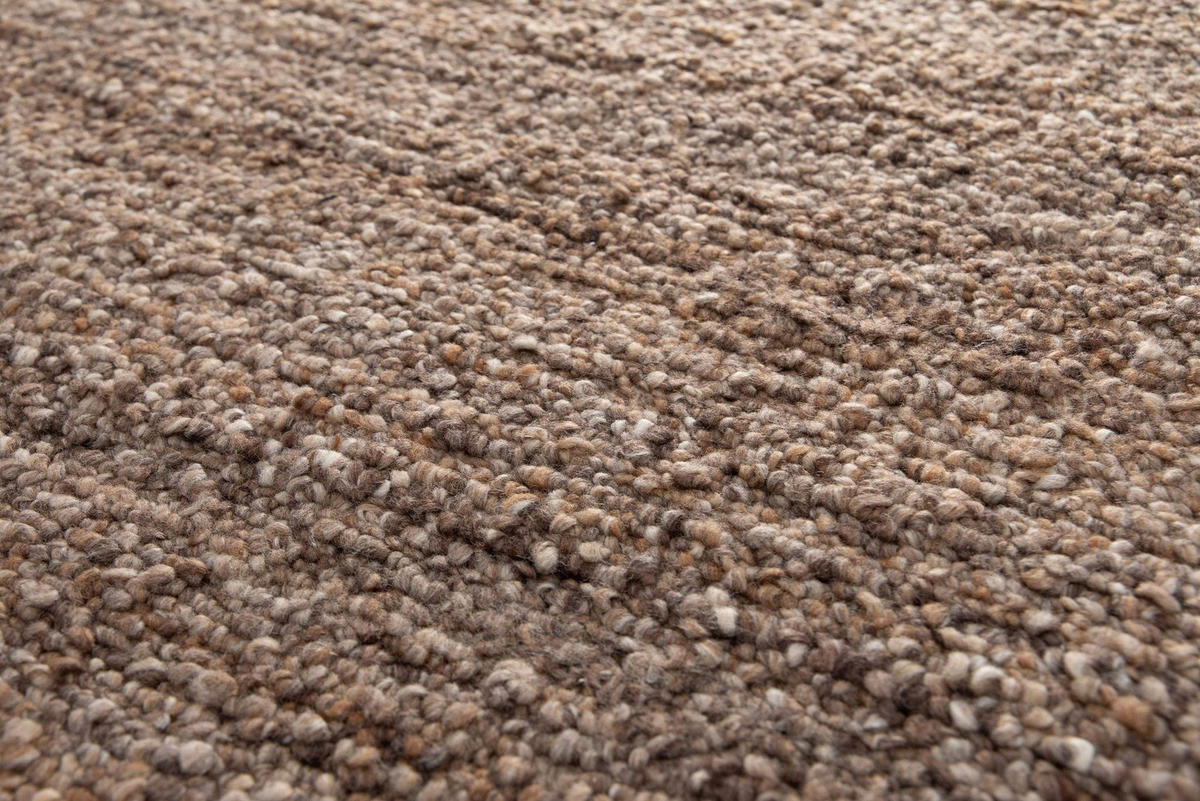 SCHLINGENTEPPICH im natürlichen Stil bruin - Braun, Textil (200/290cm) - AFK Living