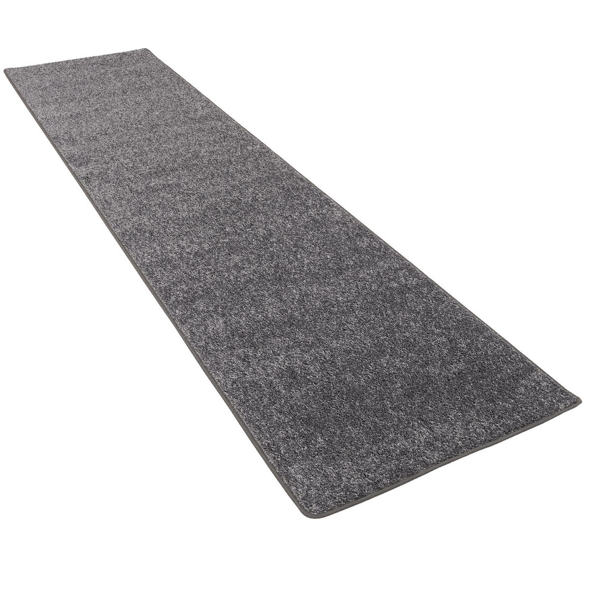 HOCHFLOR LANGFLOR TEPPICH LÄUFER COTTAGE - Grau, Textil (80/400cm) - Snapstyle