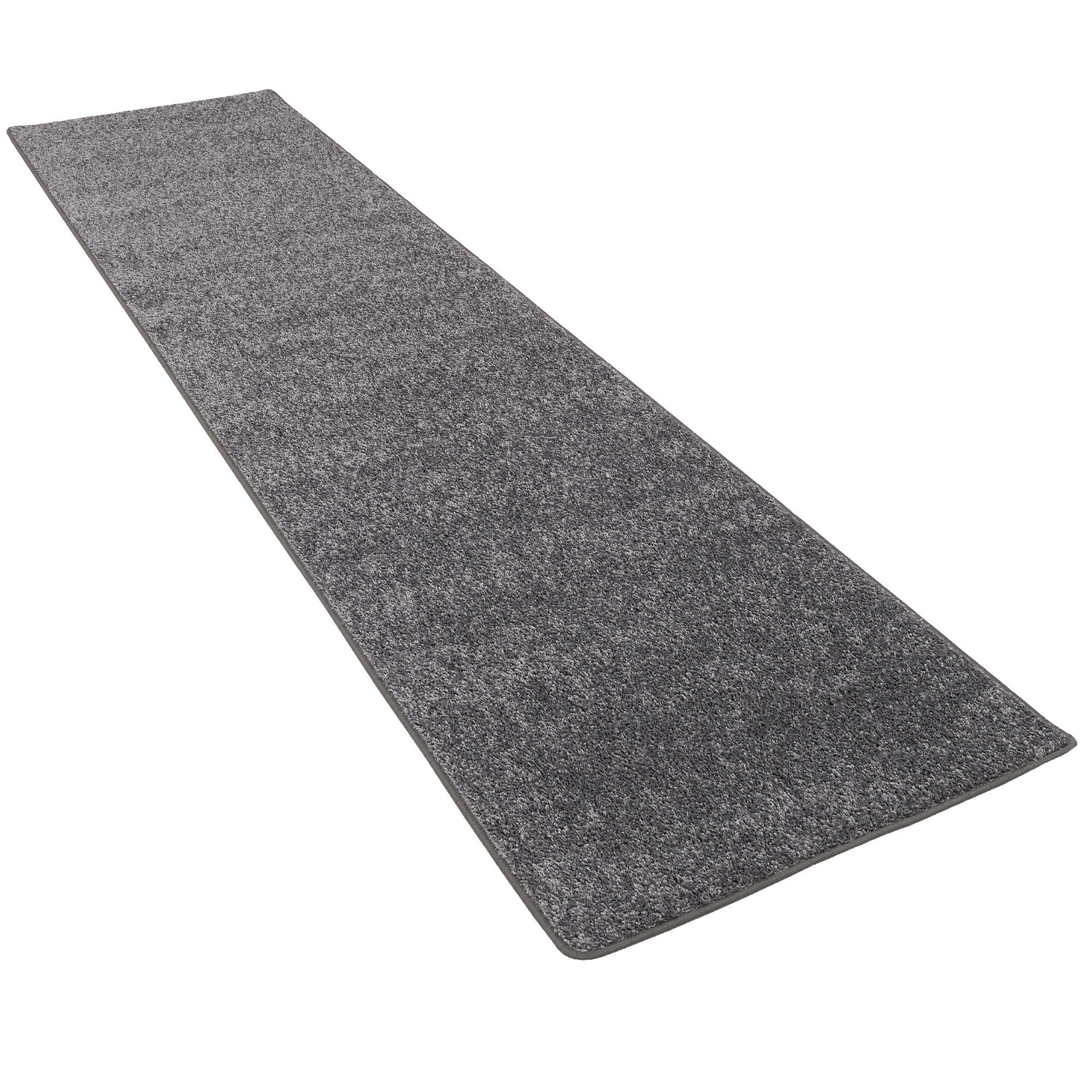 Thumbnail - Snapstyle Hochflor, Grau, Textil, 80x320 cm, Teppiche & Böden, Teppiche, Teppichläufer
