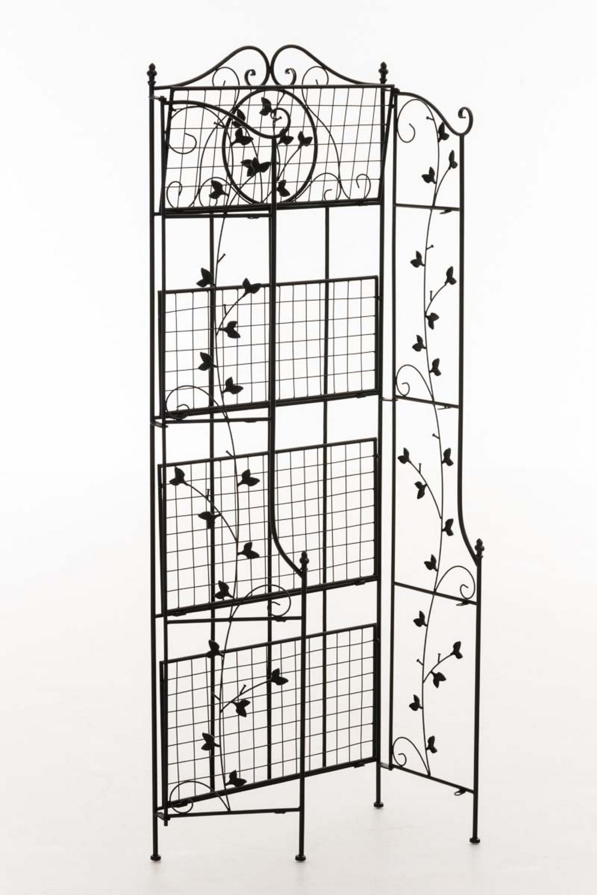 STANDREGAL Aaron schwarz - Schwarz, Metall (60/158/33cm) - TPFGarden