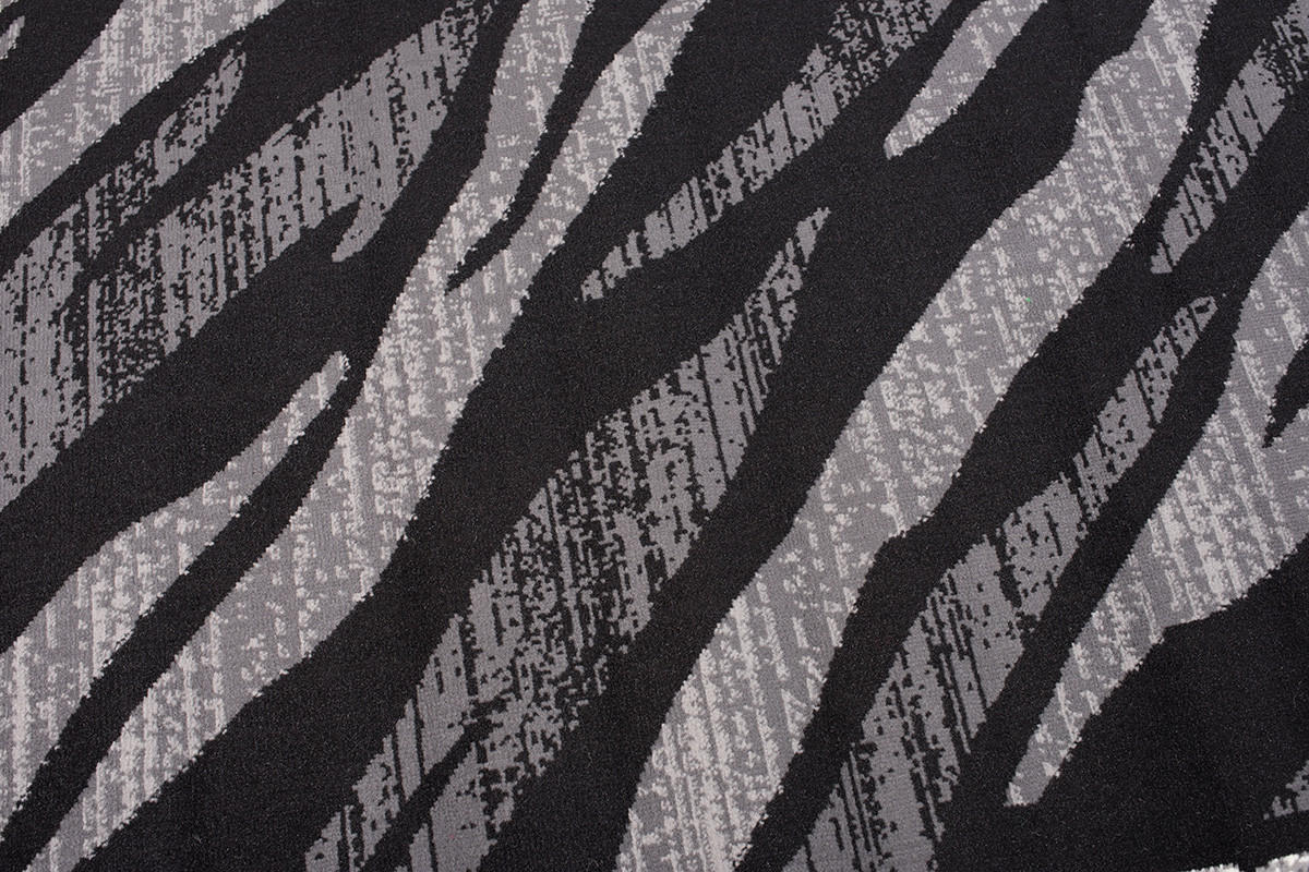 TEPPICH DREAM Dunkelgrau Schwarz 250/300 cm - Dunkelgrau/Schwarz, Textil (250/300cm) - Tapiso