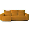 ECKSOFA Travis mit Bettkasten und Schlaffunktion, L-Form, Boucle, Universal - Honig, Holzwerkstoff (248/148cm) - 4ALL HOME