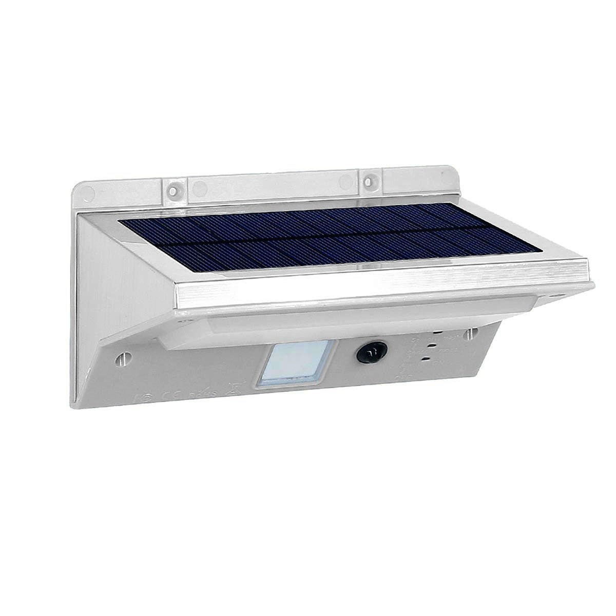 SOLARSTRAHLER DERBY W11 grau - Grau, Metall (16/8/11cm) - Lumisky