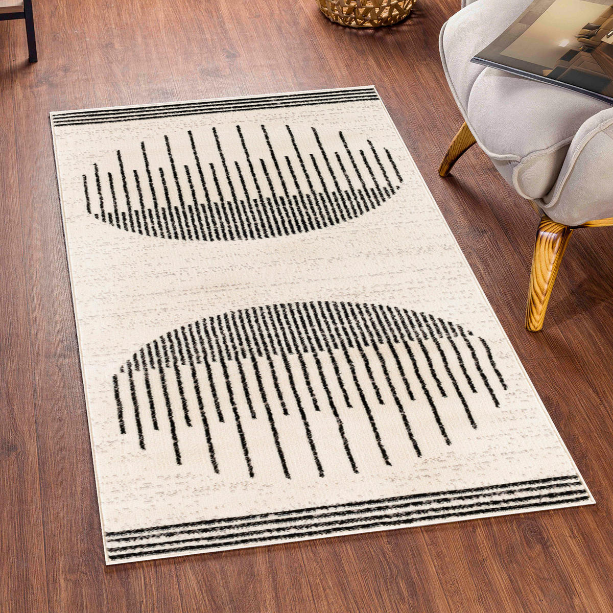 KURZFLORTEPPICH 80/150 cm Grau - Grau, Textil (80/150cm) - LIVABLISS