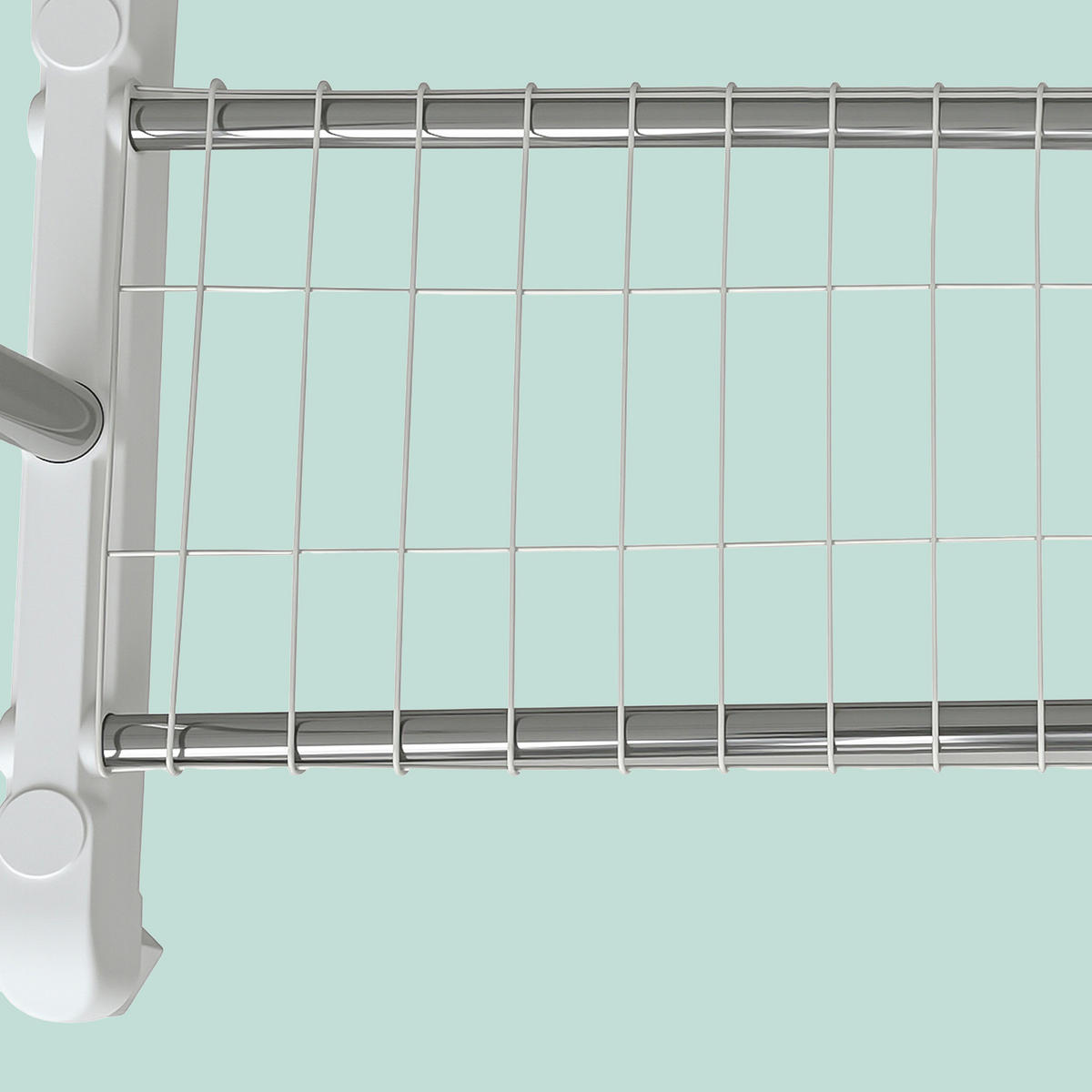 KLEIDERSTÄNDER - Multicolor/Weiß, Kunststoff/Metall (160/165/43cm) - Relaxdays