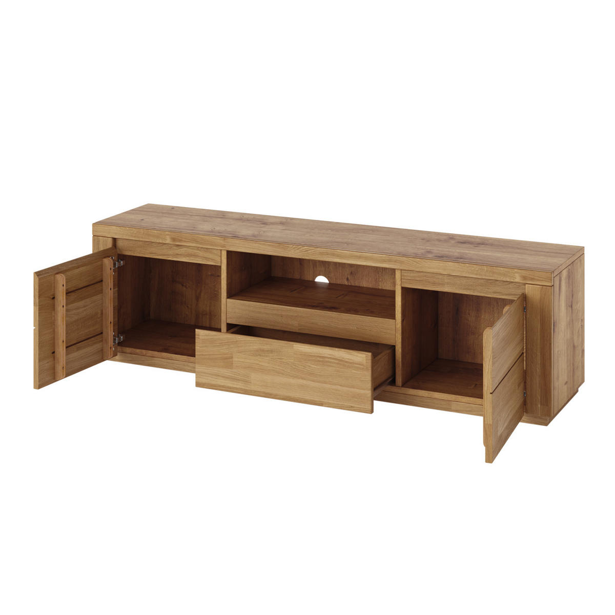 LOWBOARD Skagen - Eichefarben, Holz (37/47/160cm) - kiki design