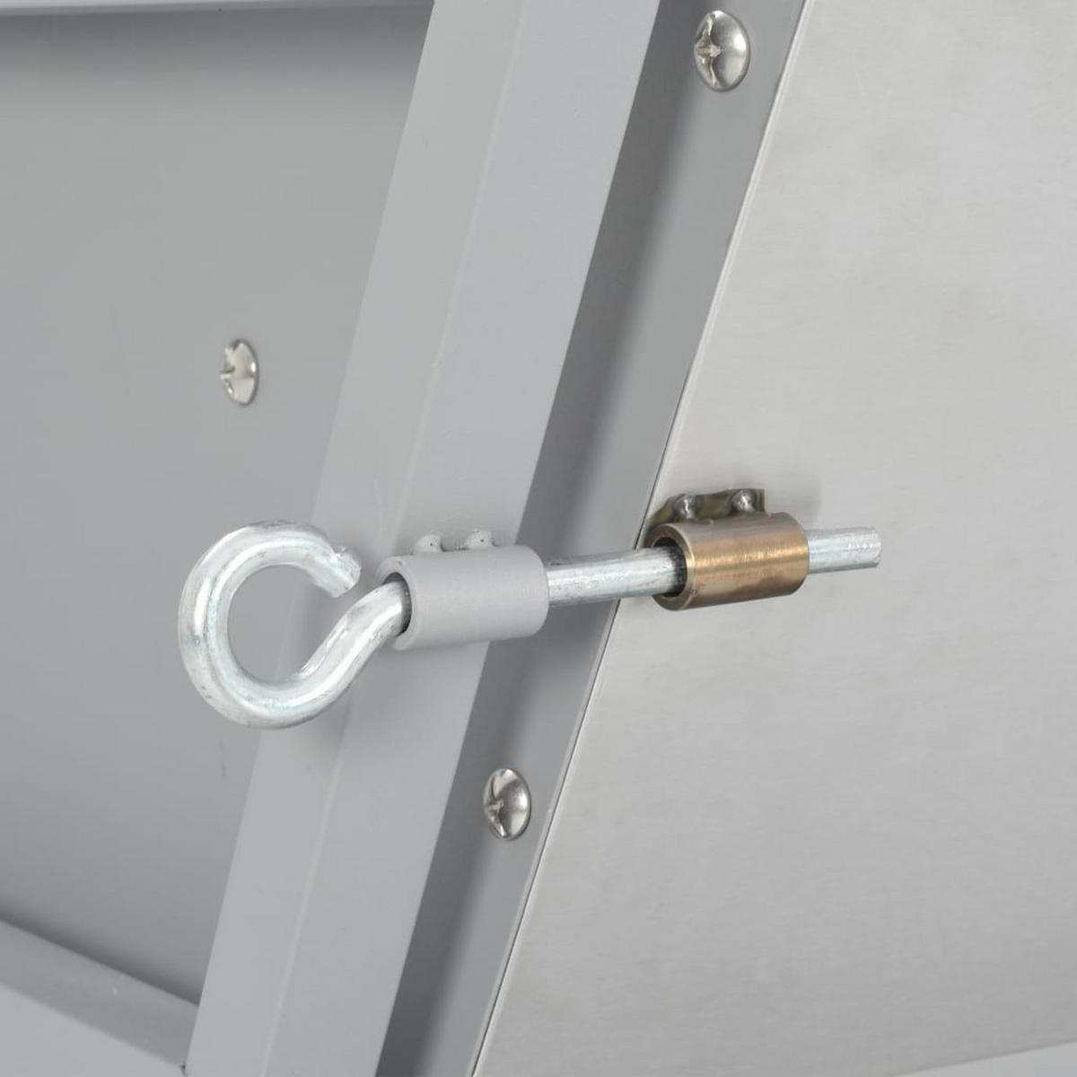 BBQ GRILL mit Drehspieß, 132/55/98 cm, aus Eisen und Edelstahl - Silberfarben, Metall (55/98/132cm) - vidaXL