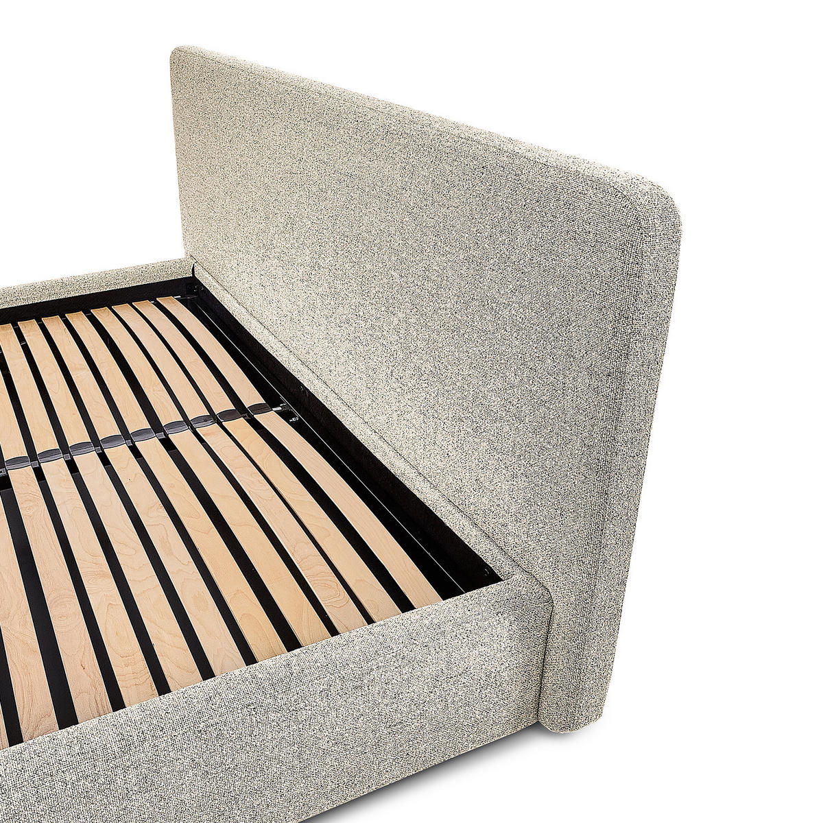 POLSTERBETT - Beige, Textil (140/200cm) - home24