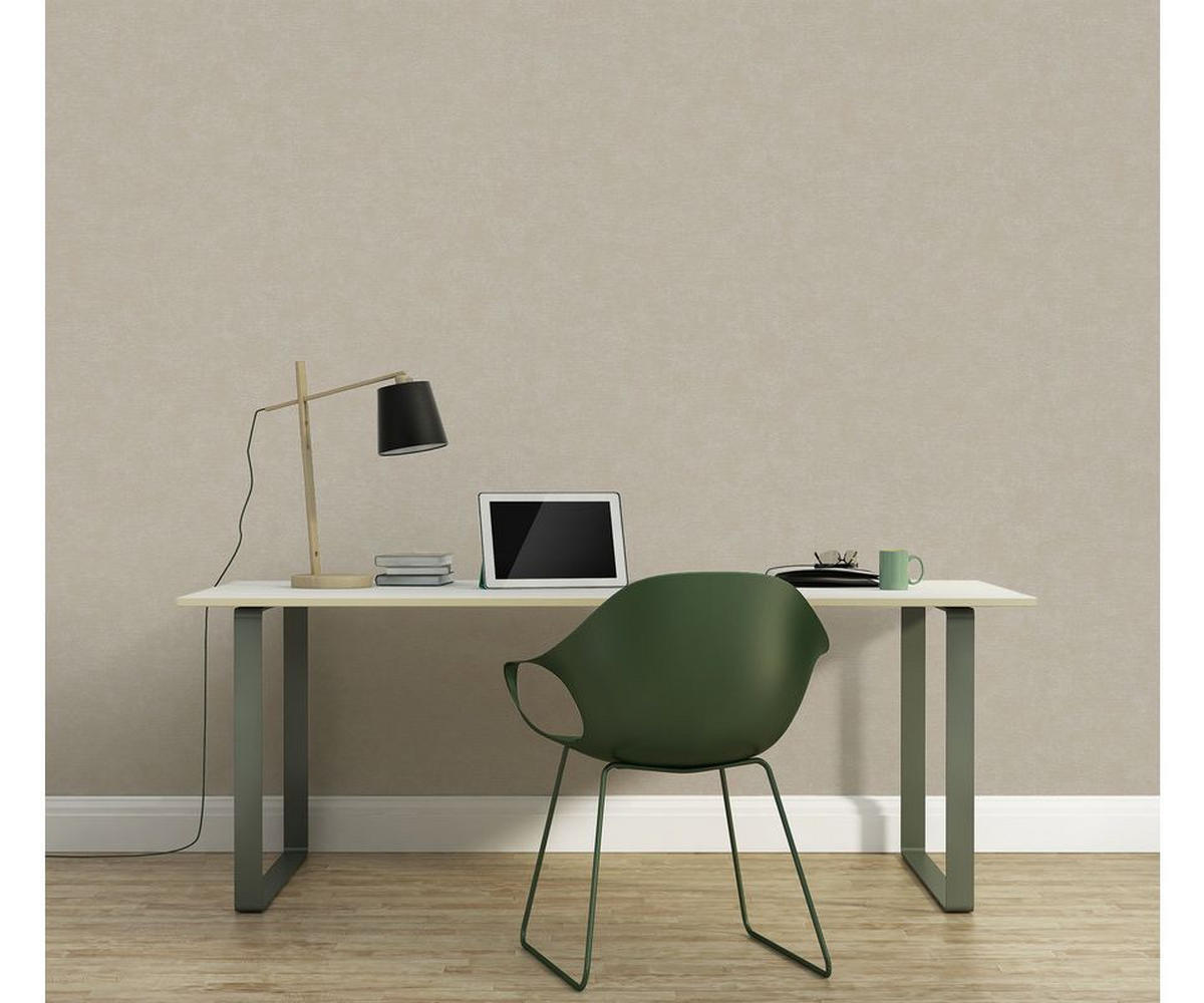 VLIESTAPETE Taupe 53/1005 cm - Taupe, Textil (53/1cm) - KUNSTLOFT