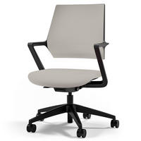 DREHSTUHL Ergonomischer Bürostuhl Asolo mit Polsterrücken / Weiß Ergonomischer Polsterrücken - Weiß, Textil (59.5/97.5/45cm) - ASSMANN