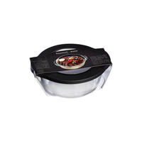 AUFLAUFFORM MIT FRISCHHALTEDECKEL Cucina schwarz 1,45 Liter - Schwarz, Glas (23/19/8cm) - Ritzenhoff Breker