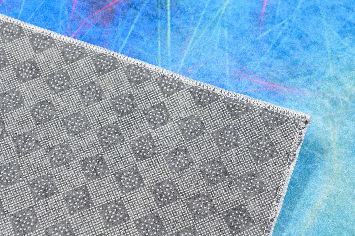 TEPPICH TOSCANA Hellblau 120/170 cm - Hellblau, Textil (120/170cm) - Tapiso