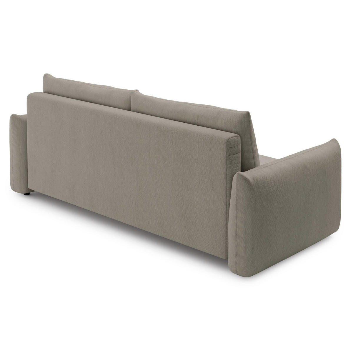 SCHLAFSOFA Theolla Beige - Beige/Schwarz, Textil/Metall (248/97/111cm) - Selsey