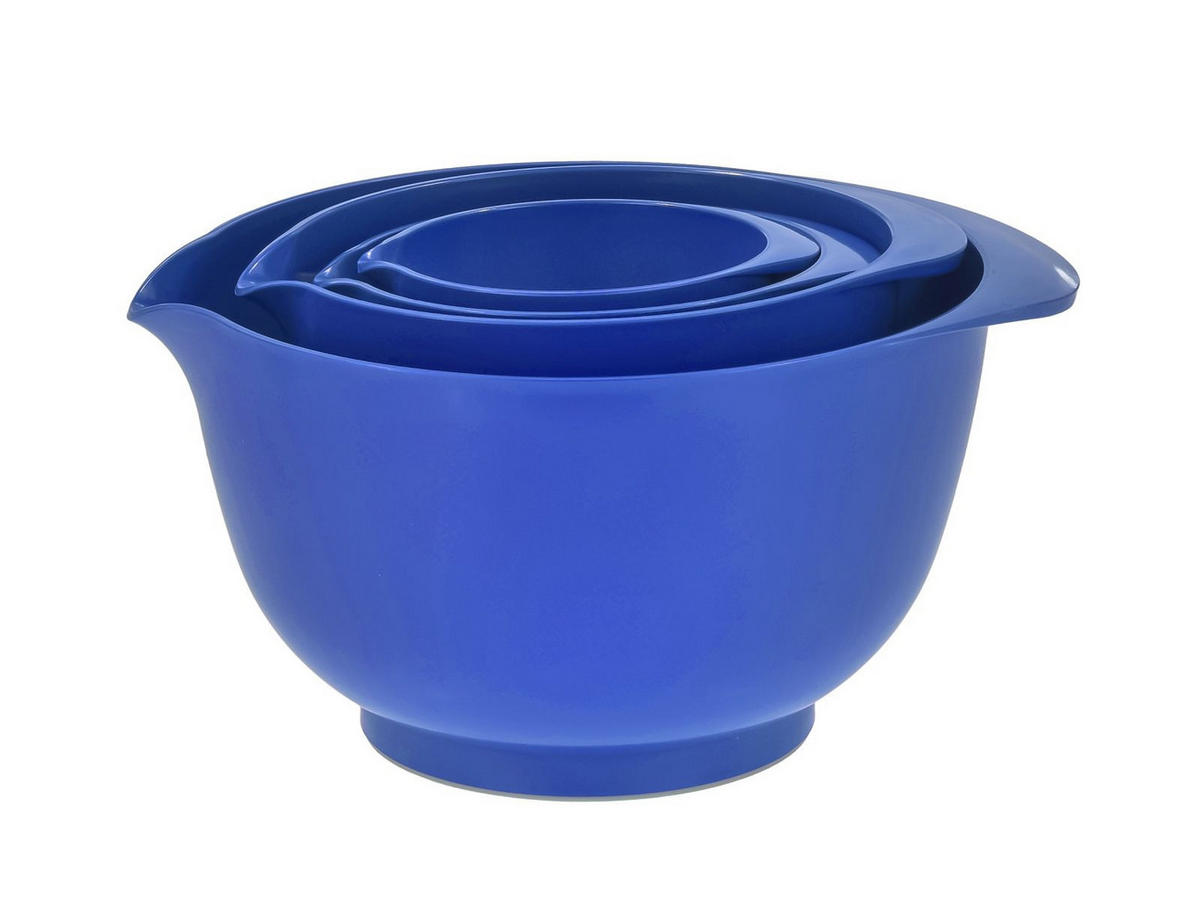 RÜHRSCHÜSSEL-SET Margrethe New blau (4tlg) - Blau, Kunststoff (21/15cm) - Rosti