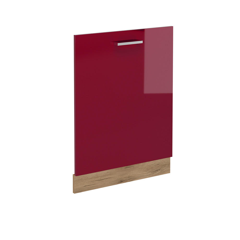 Vicco PREDNÝ PANEL R-Line Červený vysoký lesk 60 cm bez pracovnej dosky