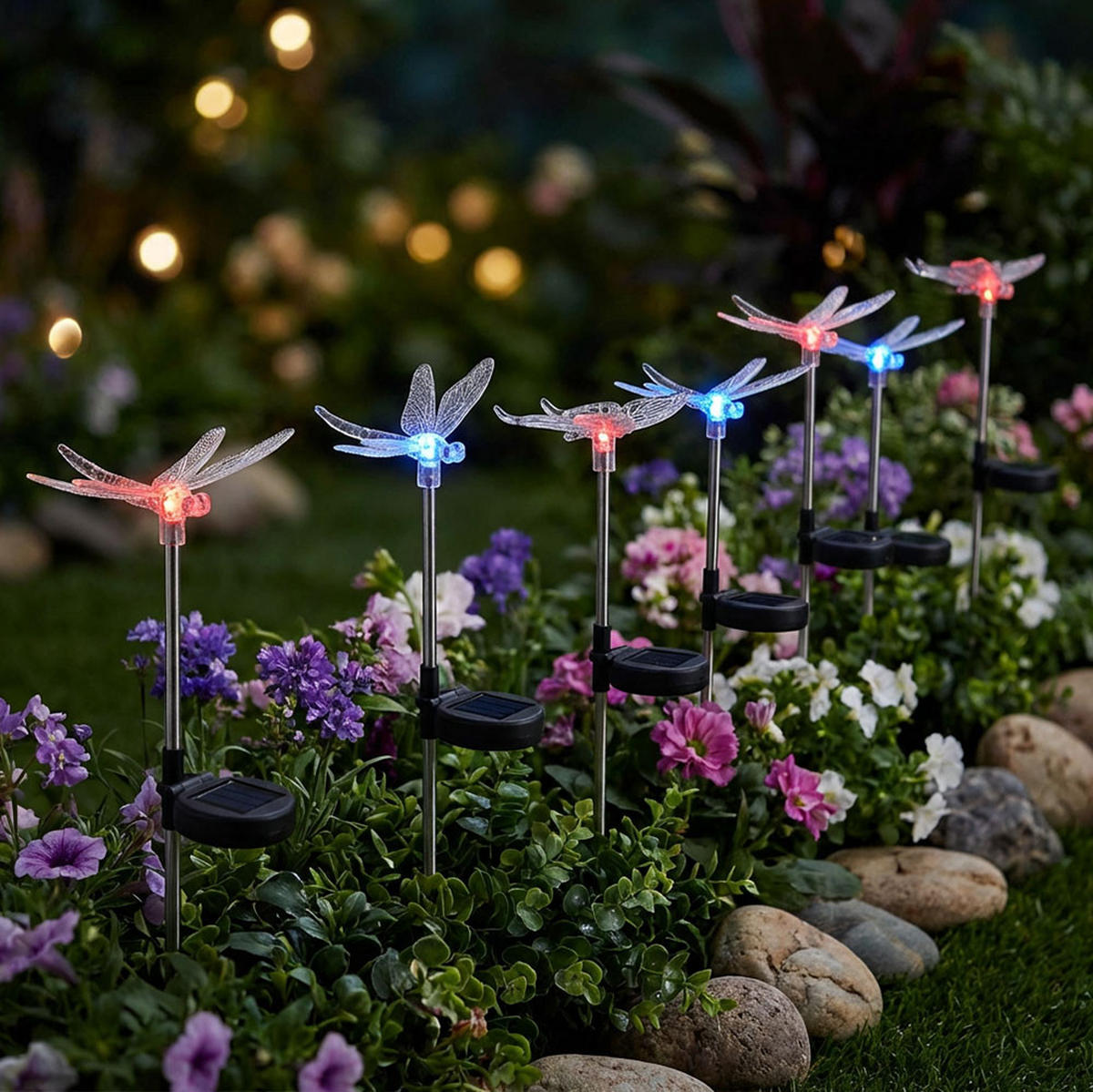 LED AUSSENLEUCHTE Klar Solarlampe Farbwechsel - Klar, Kunststoff (6/7/42cm) - Globo Lighting