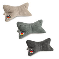 KISSEN Leseknochen Ole 3er Set - Salbeigrün/Dunkelgrau, Textil (22/42cm) - Bonvionn
