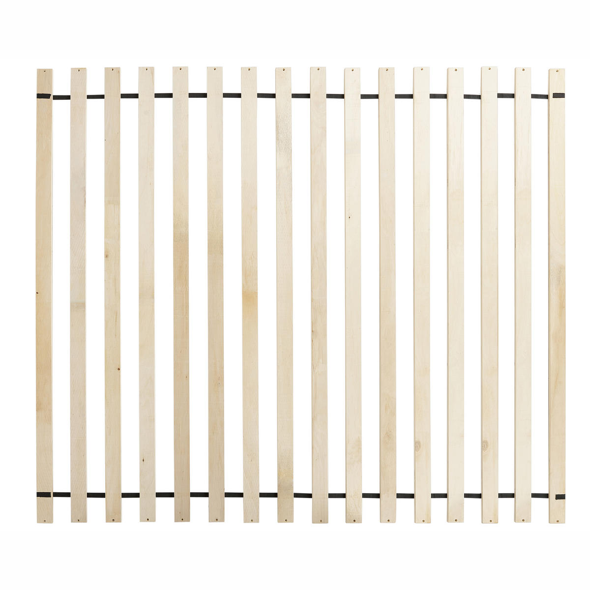 KÁRPITOZOTT ÁGY ágyráccsal 180x200 cm Szürke Valognes - világosszürke, textil (180/200cm) - Beliani