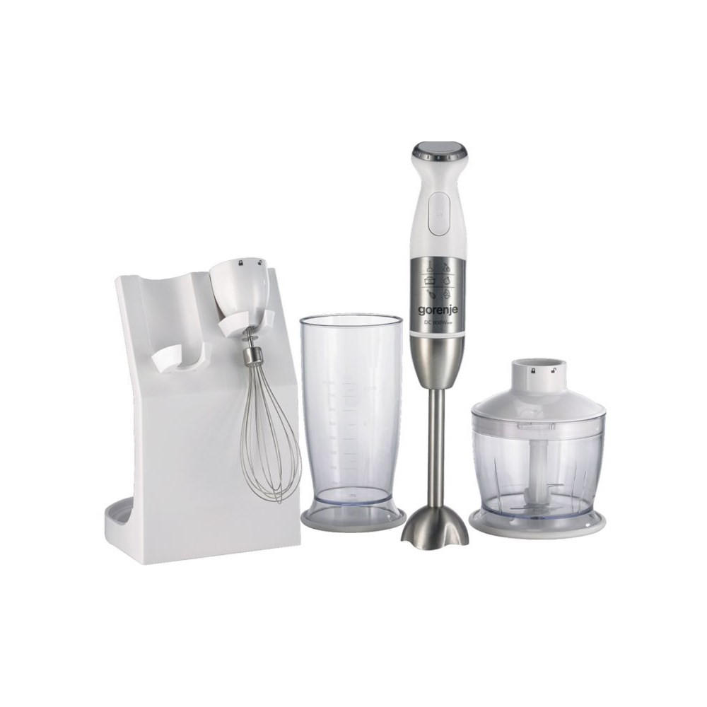 MIXER Weiß 5/5/25 cm HBC806QW - Weiß, Kunststoff (5/25/5cm) - GORENJE