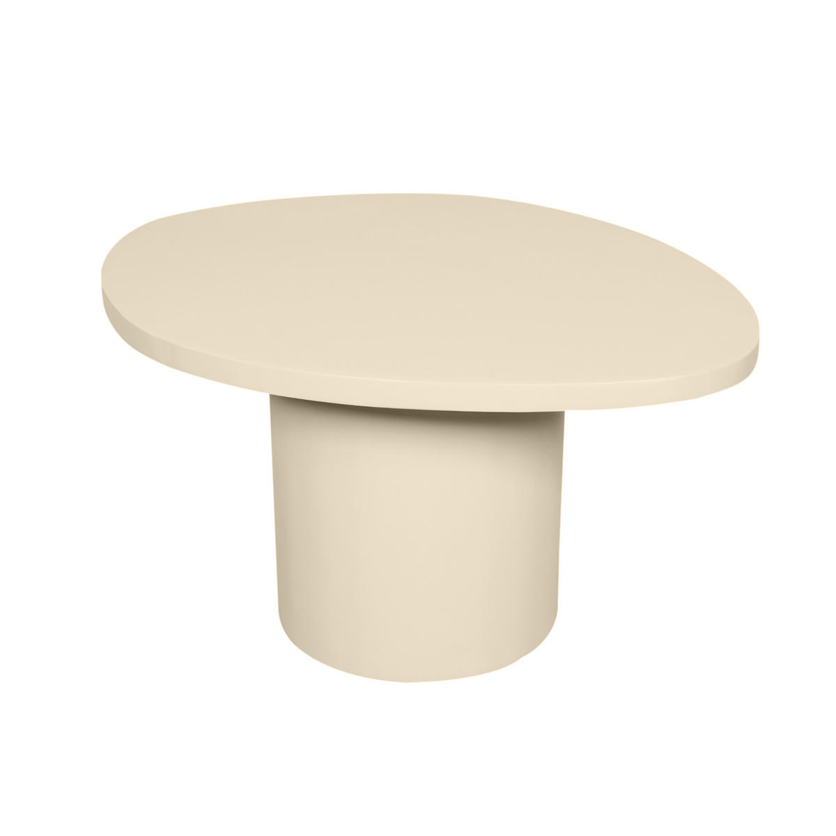 COUCHTISCH Mireon Mangoholz 70 cm / 70 cm Sand - Sandfarben, Holz (56/70/38cm)