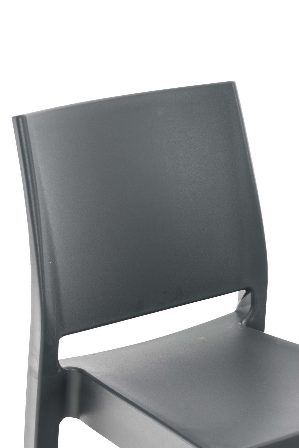 BARHOCKER 4er Set Kunststoff dunkelgrau - Dunkelgrau, Kunststoff (45/105/51cm) - CLP