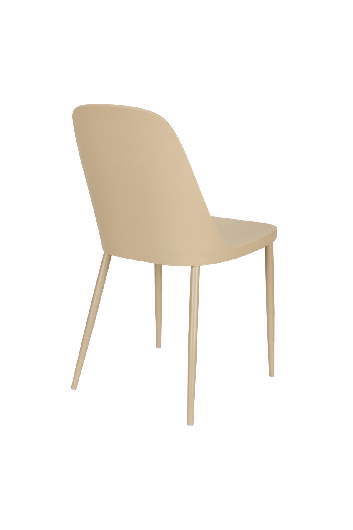 ESSZIMMERSTUHL Pip - Beige - 54/46/85 cm - 2er-Set - Beige, Metall (46/85/54cm)