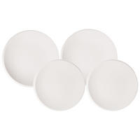 TELLER-SET NewMoon weiß 4er Set - Weiß, Keramik (1/1/1cm) - Villeroy & Boch
