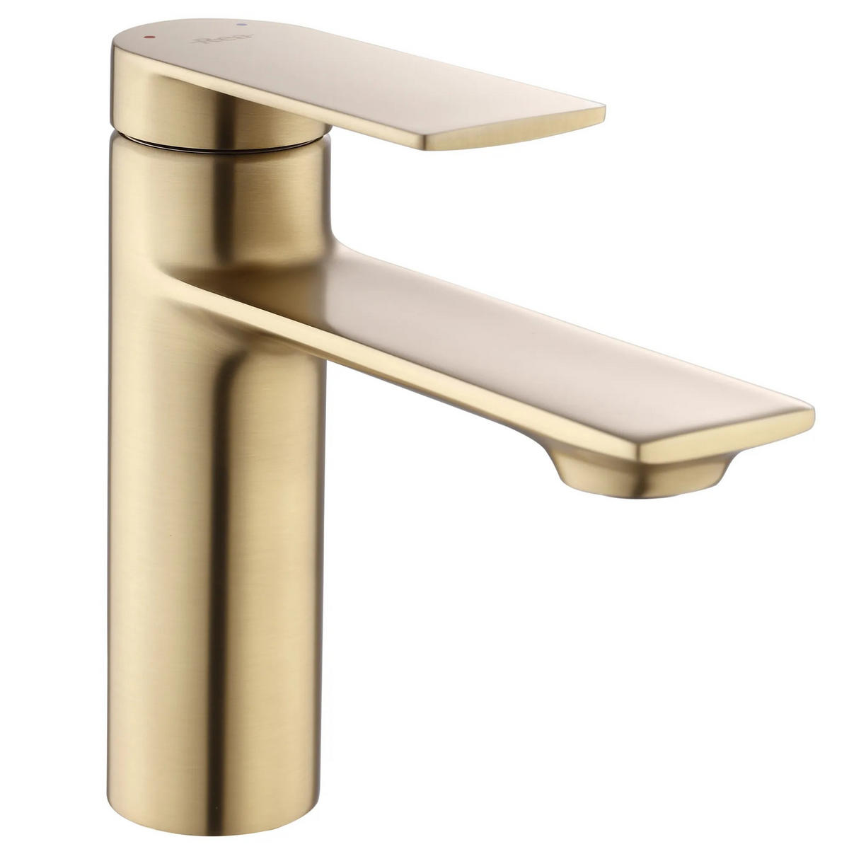 WASCHBECKENARMATUR STORM GOLD BRUSH LOW 11/4,2/15 cm - Goldfarben, Metall (4.2/15/11cm) - REA