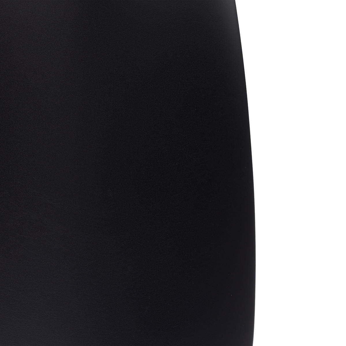 SEIFENSPENDER - Schwarz, Kunststoff/Metall (7.5/18/9cm) - Relaxdays